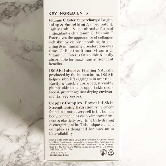 NIB Vitamin C Ester Citrus Brightening Cleanser - Perricone MD - Picture 5 of 8